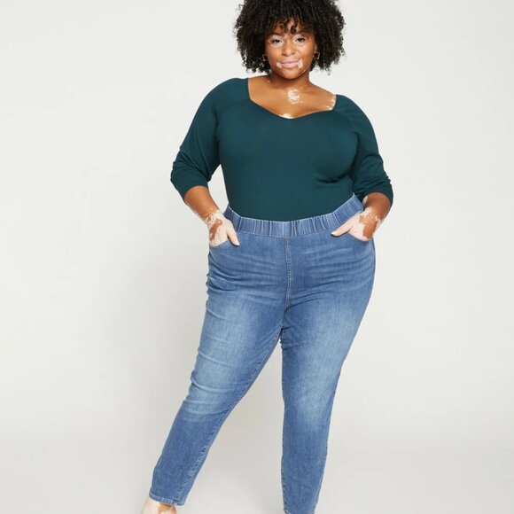 NWT - Universal Standard - ComfortDenim Dont Call Them Jeggings - M(18/20) - Picture 2 of 11